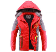 Load image into Gallery viewer, Children Outerwear Warm Coat Sporty Kids Clothes Waterproof Windproof Thicken Boys Girls Cotton-padded Jackets Autumn and Winter