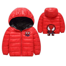 Load image into Gallery viewer, Baby autumn and winter new warm clothing children's jacket thickening plus velvet padded jacket boy hooded jacket boy warm jacke
