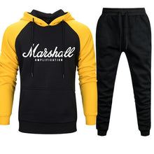 Load image into Gallery viewer, Men's Sets Hoodies+Pants Autumn Winter Hooded Sweatshirt Sweatpants Fashion Slim Fit Men Set Hoodie Pant Hip Hop Pullover Hoody