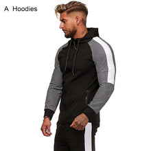 Load image into Gallery viewer, Brand Tracksuit for Men Two Piece White Men Tracksuits Hoodies 2019 Men's Clothing Sport Tracksuit Men Set Men's Clothing Autumn