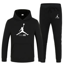 Load image into Gallery viewer, 23 JORDAN Autumn winter Hot Sale Men's Sets Hoodie+pants 2 Pieces Sets Casual Tracksuit Male Sportswear Gyms Fitness Sweatpants