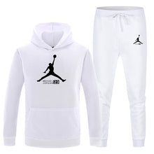 Load image into Gallery viewer, 23 JORDAN Autumn winter Hot Sale Men's Sets Hoodie+pants 2 Pieces Sets Casual Tracksuit Male Sportswear Gyms Fitness Sweatpants