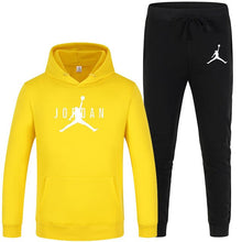 Load image into Gallery viewer, 23 JORDAN Autumn winter Hot Sale Men's Sets Hoodie+pants 2 Pieces Sets Casual Tracksuit Male Sportswear Gyms Fitness Sweatpants
