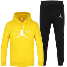 Load image into Gallery viewer, 23 JORDAN Autumn winter Hot Sale Men's Sets Hoodie+pants 2 Pieces Sets Casual Tracksuit Male Sportswear Gyms Fitness Sweatpants