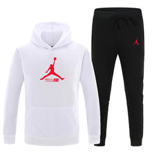 Load image into Gallery viewer, 23 JORDAN Autumn winter Hot Sale Men's Sets Hoodie+pants 2 Pieces Sets Casual Tracksuit Male Sportswear Gyms Fitness Sweatpants