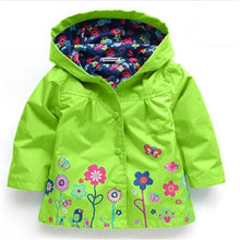 Load image into Gallery viewer, Children Coat Baby Girls winter Coats long sleeve coat girl's warm Baby jacket Winter Outerwear cartoon fleece