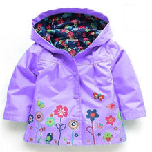 Load image into Gallery viewer, Children Coat Baby Girls winter Coats long sleeve coat girl's warm Baby jacket Winter Outerwear cartoon fleece