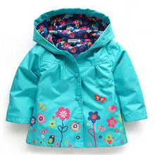 Load image into Gallery viewer, Children Coat Baby Girls winter Coats long sleeve coat girl's warm Baby jacket Winter Outerwear cartoon fleece