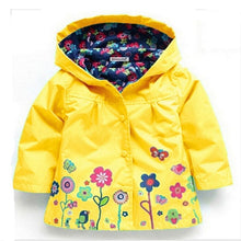 Load image into Gallery viewer, Children Coat Baby Girls winter Coats long sleeve coat girl's warm Baby jacket Winter Outerwear cartoon fleece